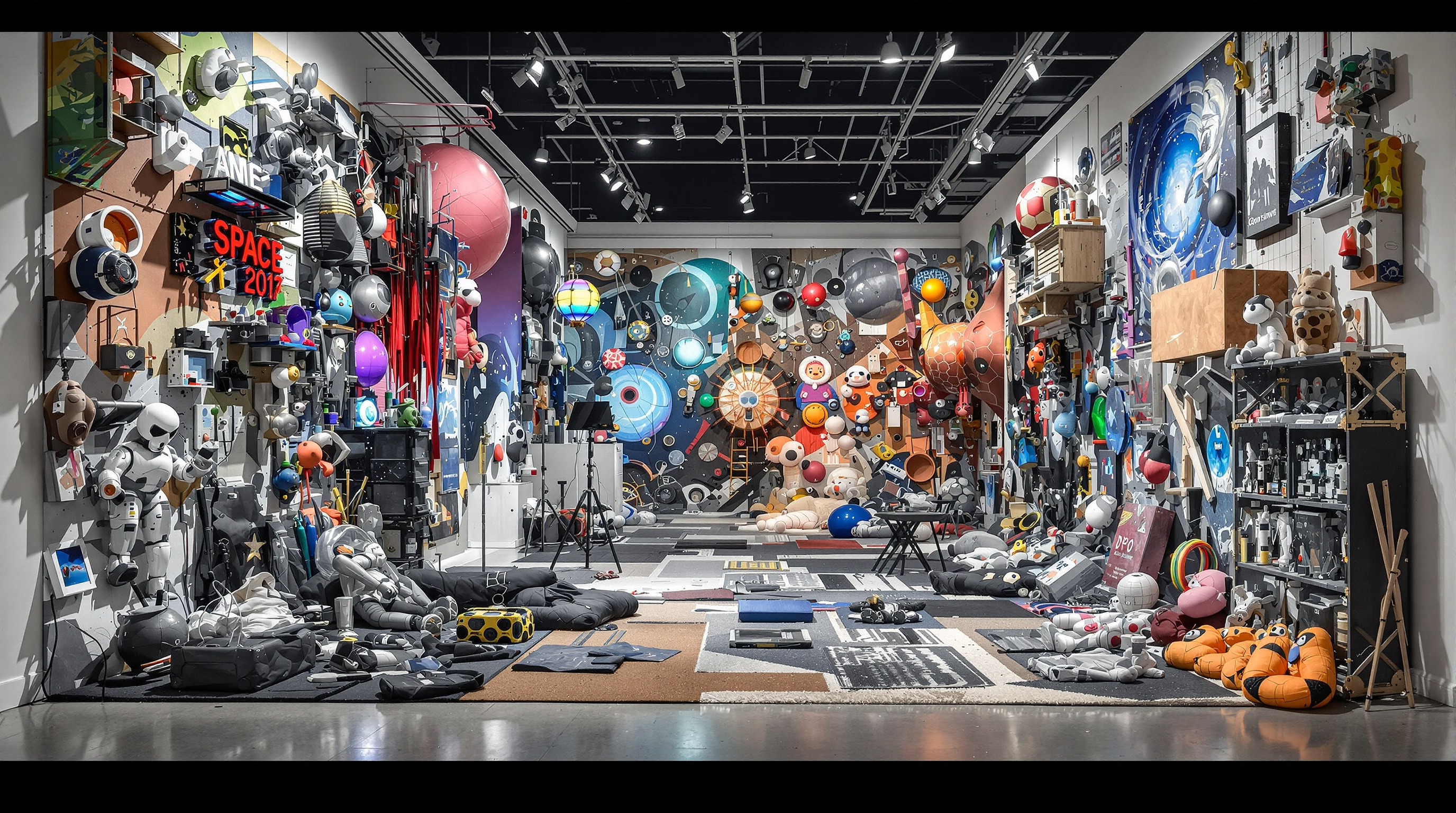Art et espace : quand la creation envahit l'architecture